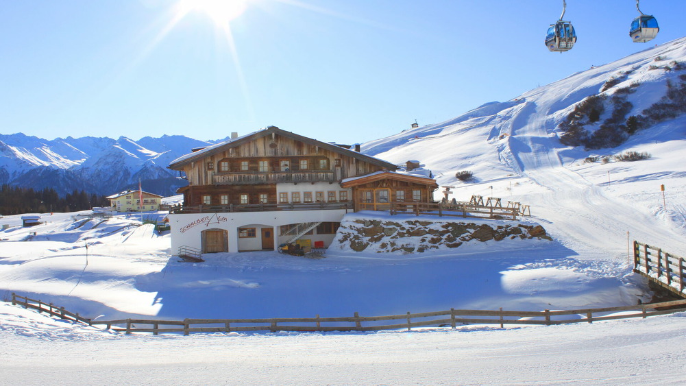 Schalberalm in winter - skiing holiday in Serfaus-Fiss-Ladis Tyrol