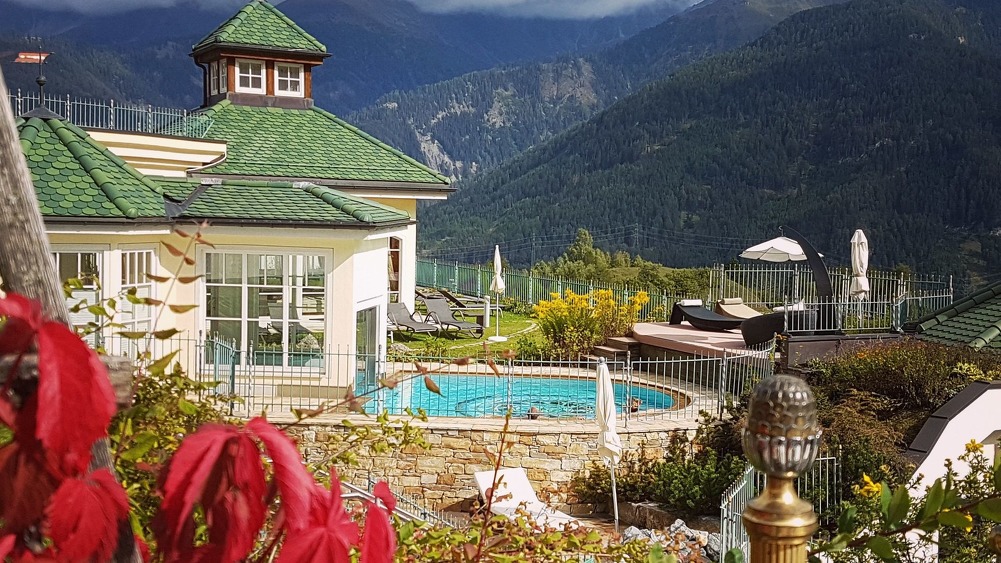 Solepool im Hotel Schalber - Goldener Herbst in Serfaus-Fiss-Ladis Tirol