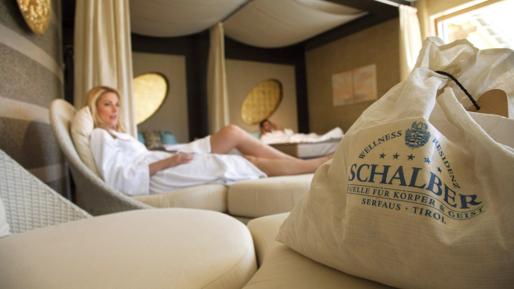 Wellness im Hotel Schalber in Serfaus