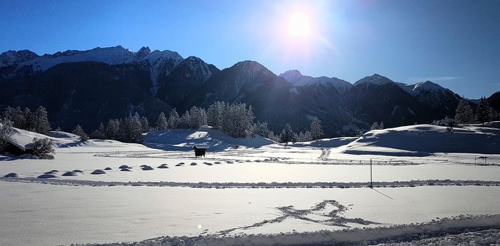 Winterbilder Serfaus-Fiss-Ladis Tirol Hotel Schaber